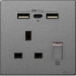 M2K PD130G-W GaN 30W Type-C/USB 電制 (Gan30W單蘇)